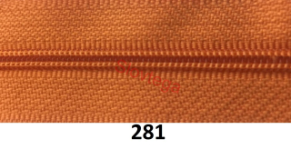 Zips špirálový S-3.3mm, A/L 18cm; 281