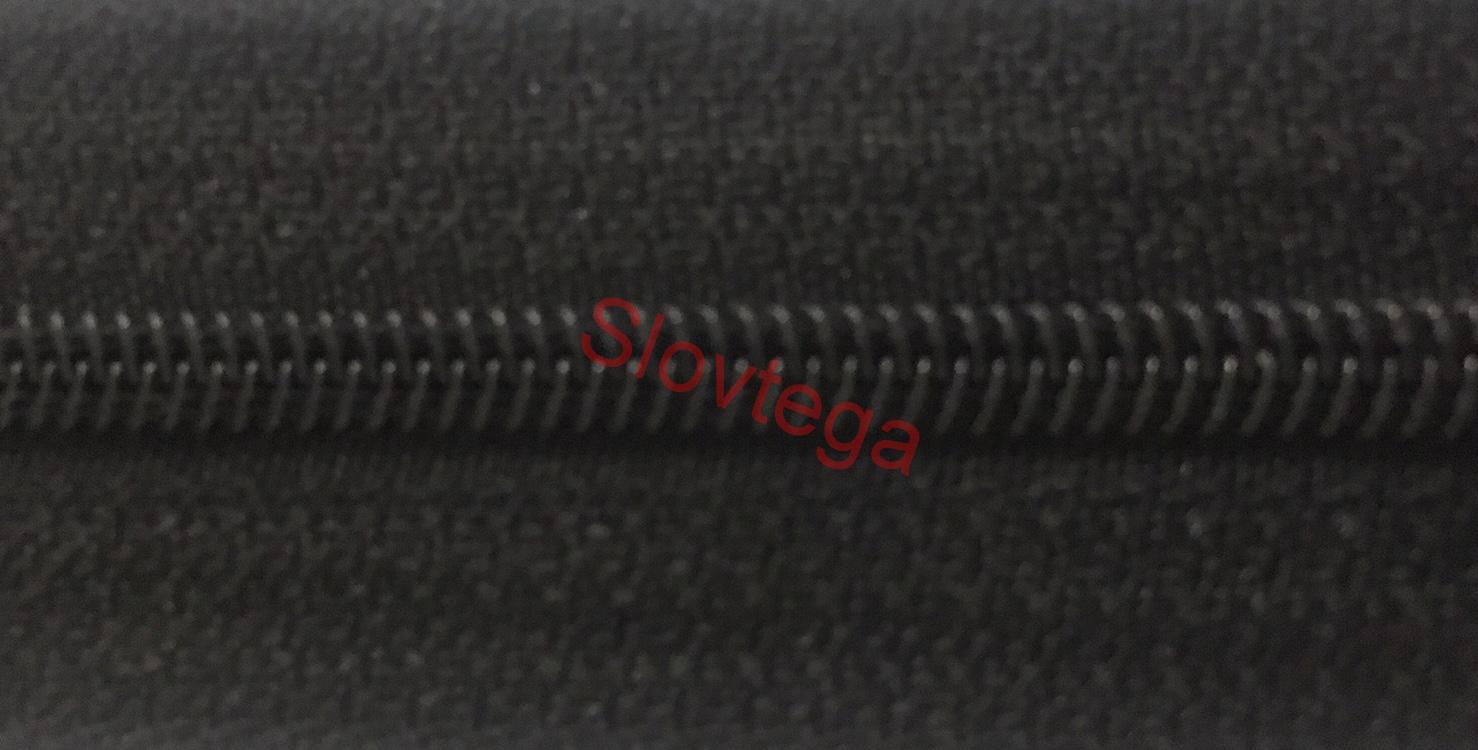Zips krytý nedeliteľný 16cm, 332-čierna