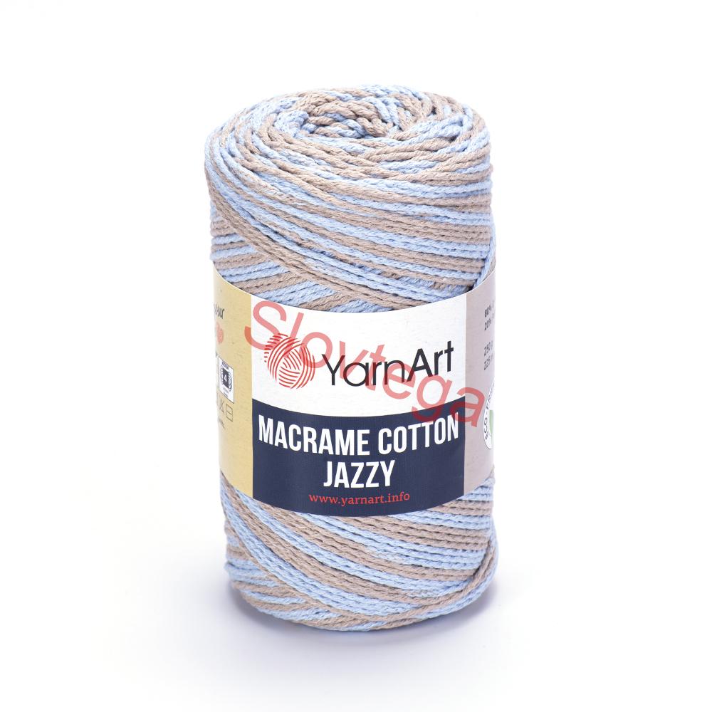 Macrame Cotton Jazzy 250g; 4x250g; 1225