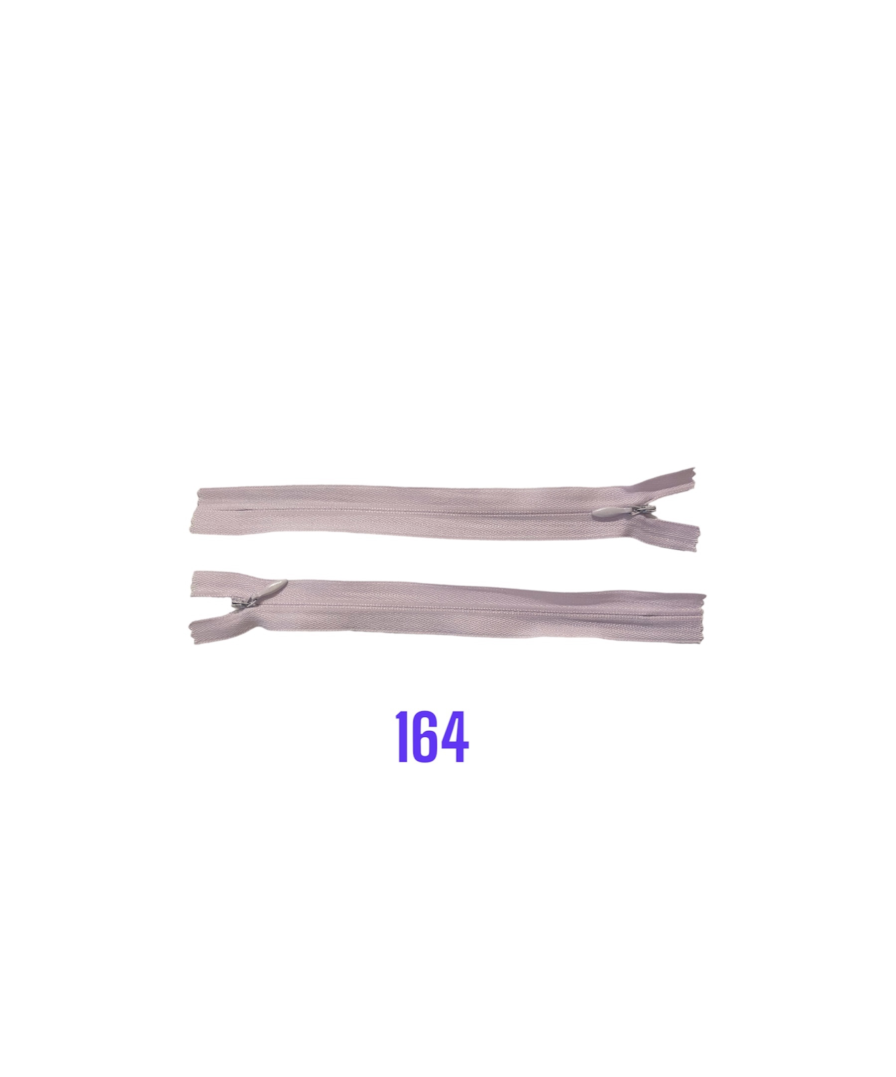 Zips skrytý nedeliteľný. 3mm,164, 60cm