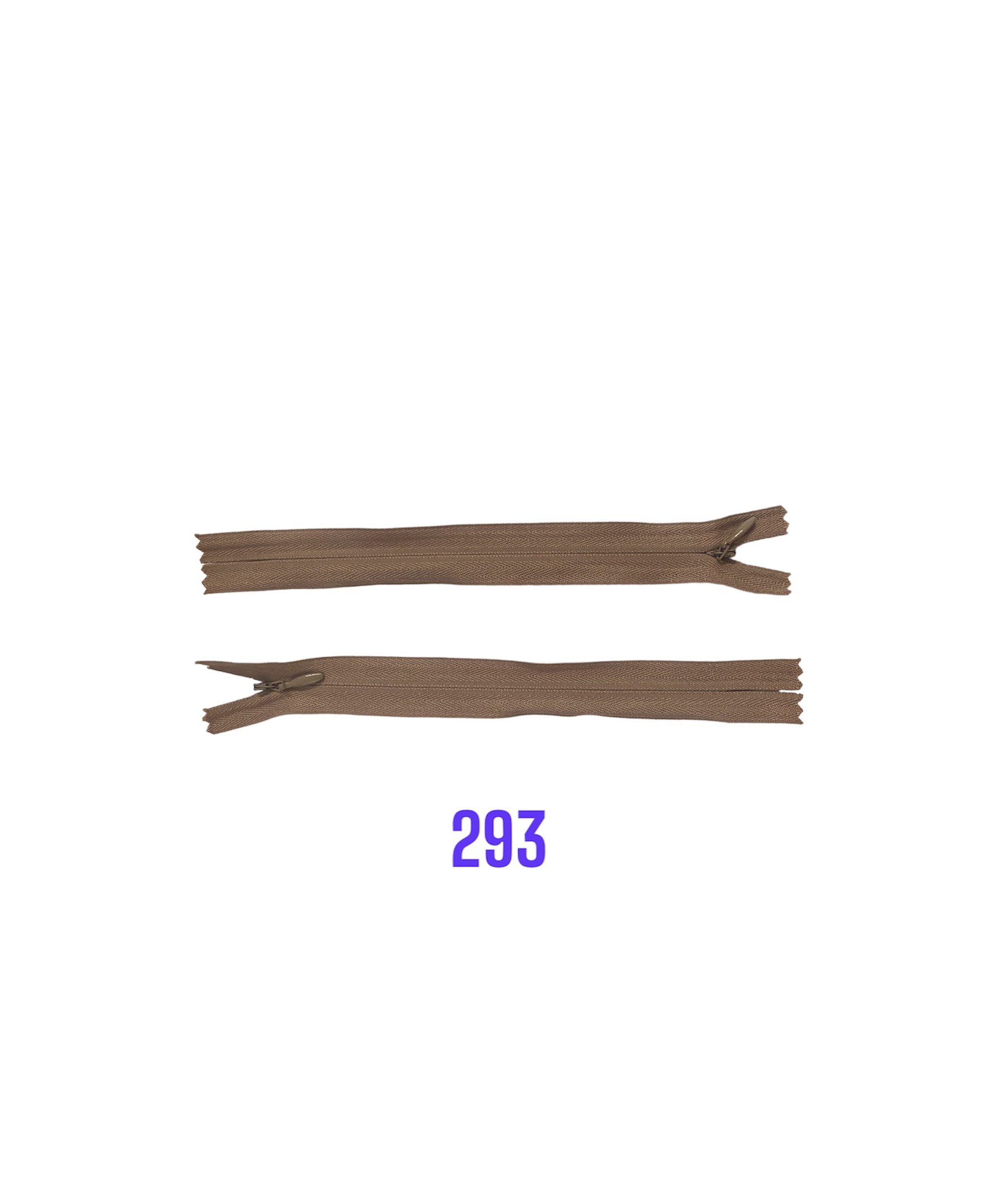 Zips skrytý nedeliteľný. 3mm, 50cm,293