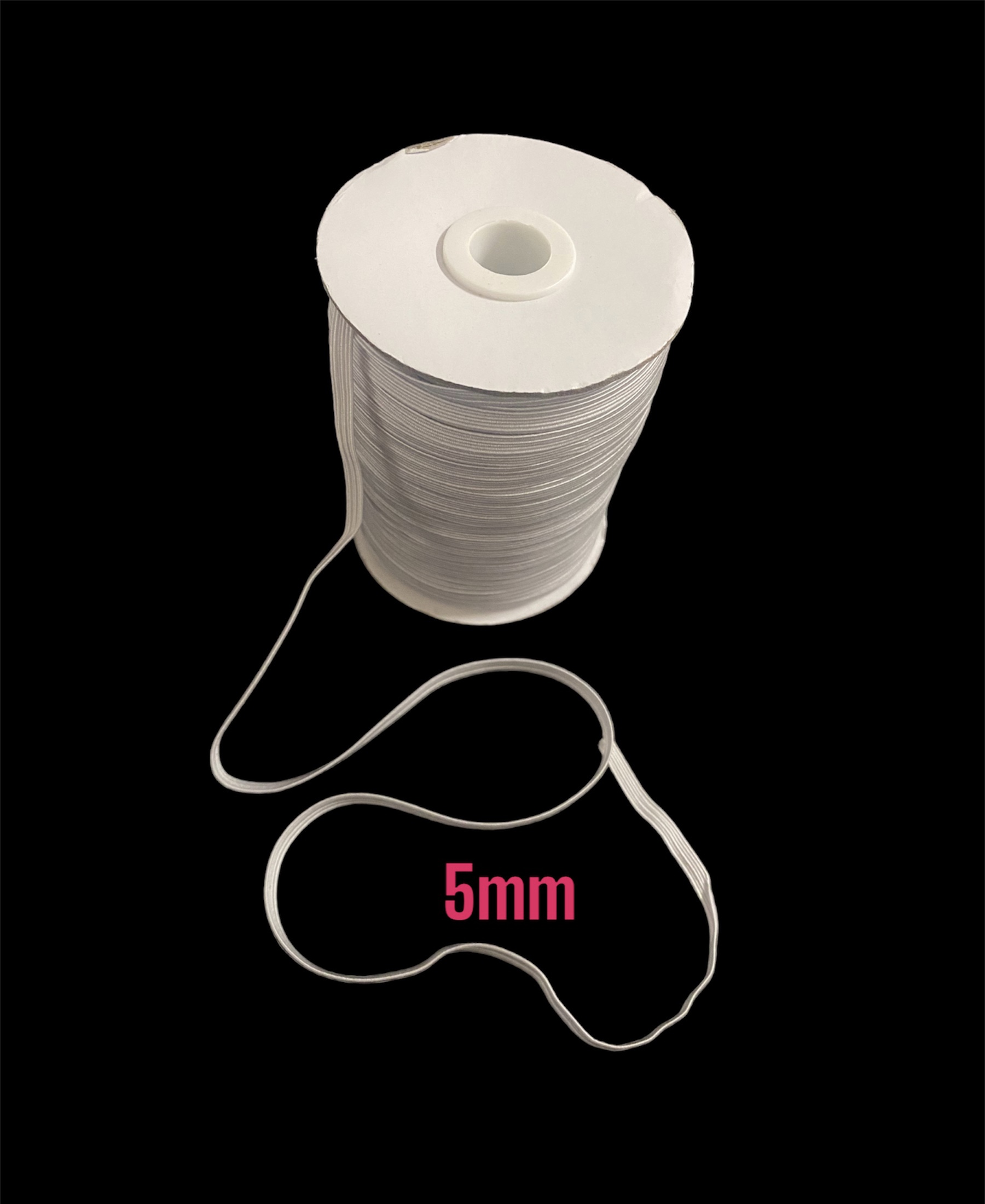 guma prádlová Slovtega 5mm, biela 