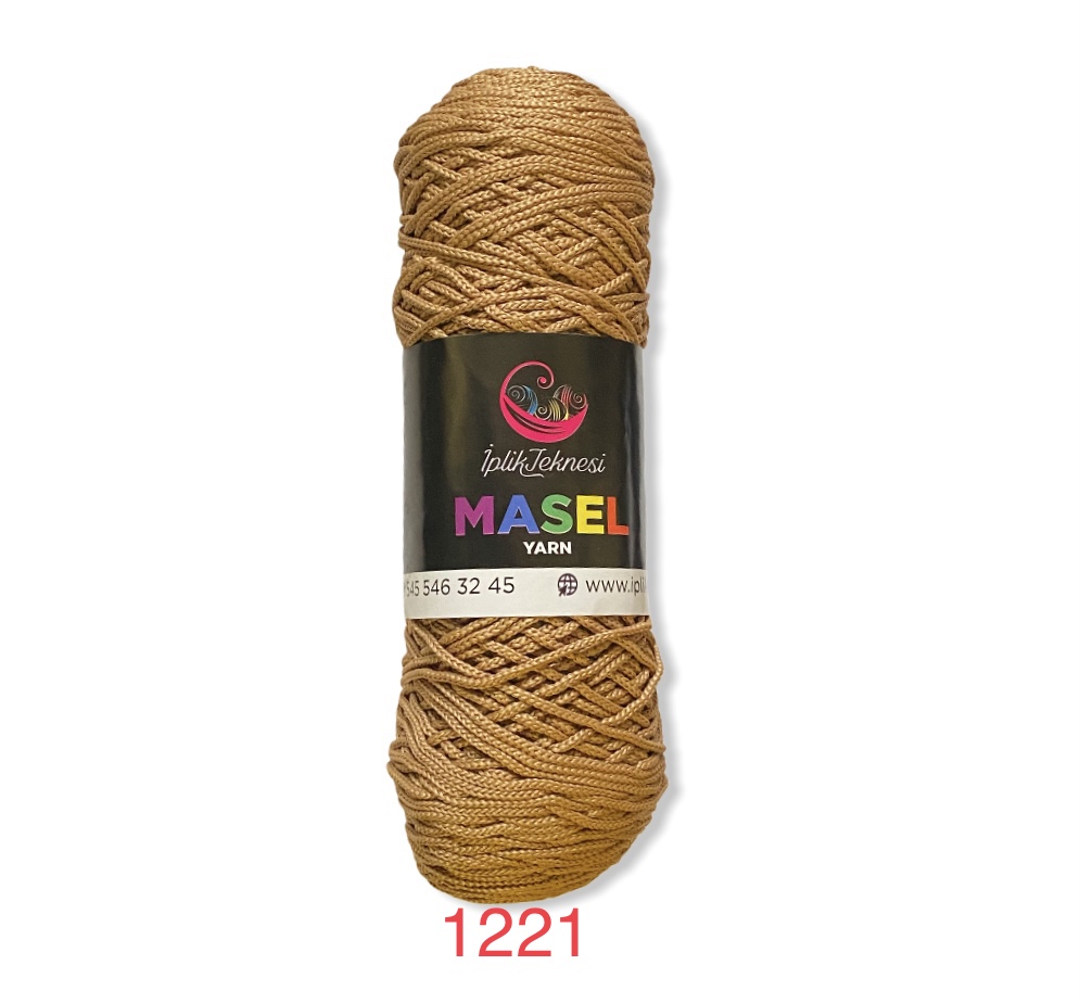 Makrame Masel PES 250g, 2,5mm;4x250g;1221