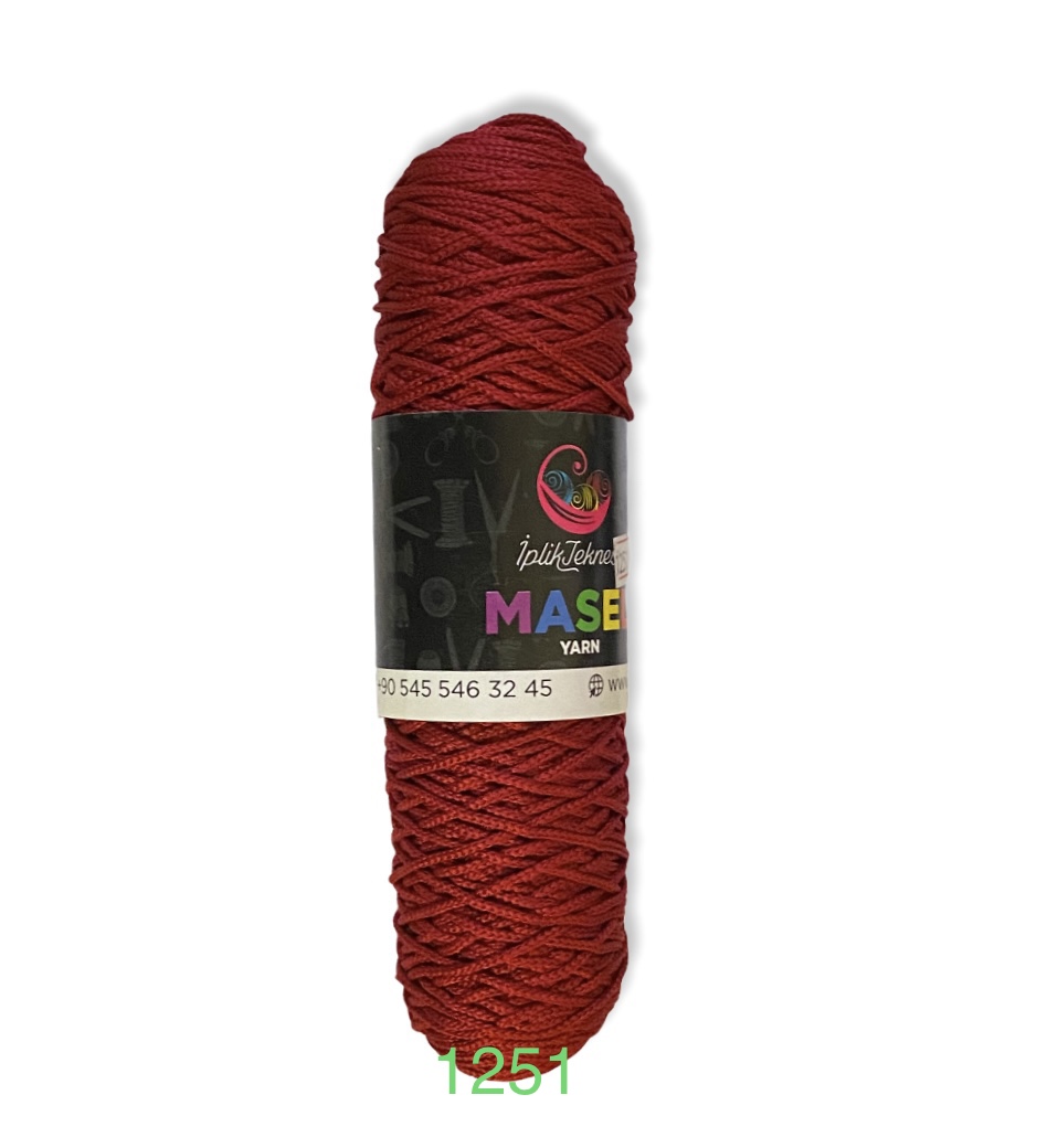 Makrame Masel PES 250g, 2,5mm;4x250g;1251