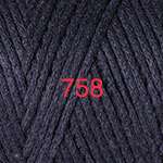 Macrame Cotton 250g; 4x250g; 758