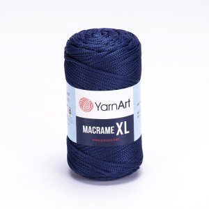 Macrame XL; 4x250g; 162 tm.modrá