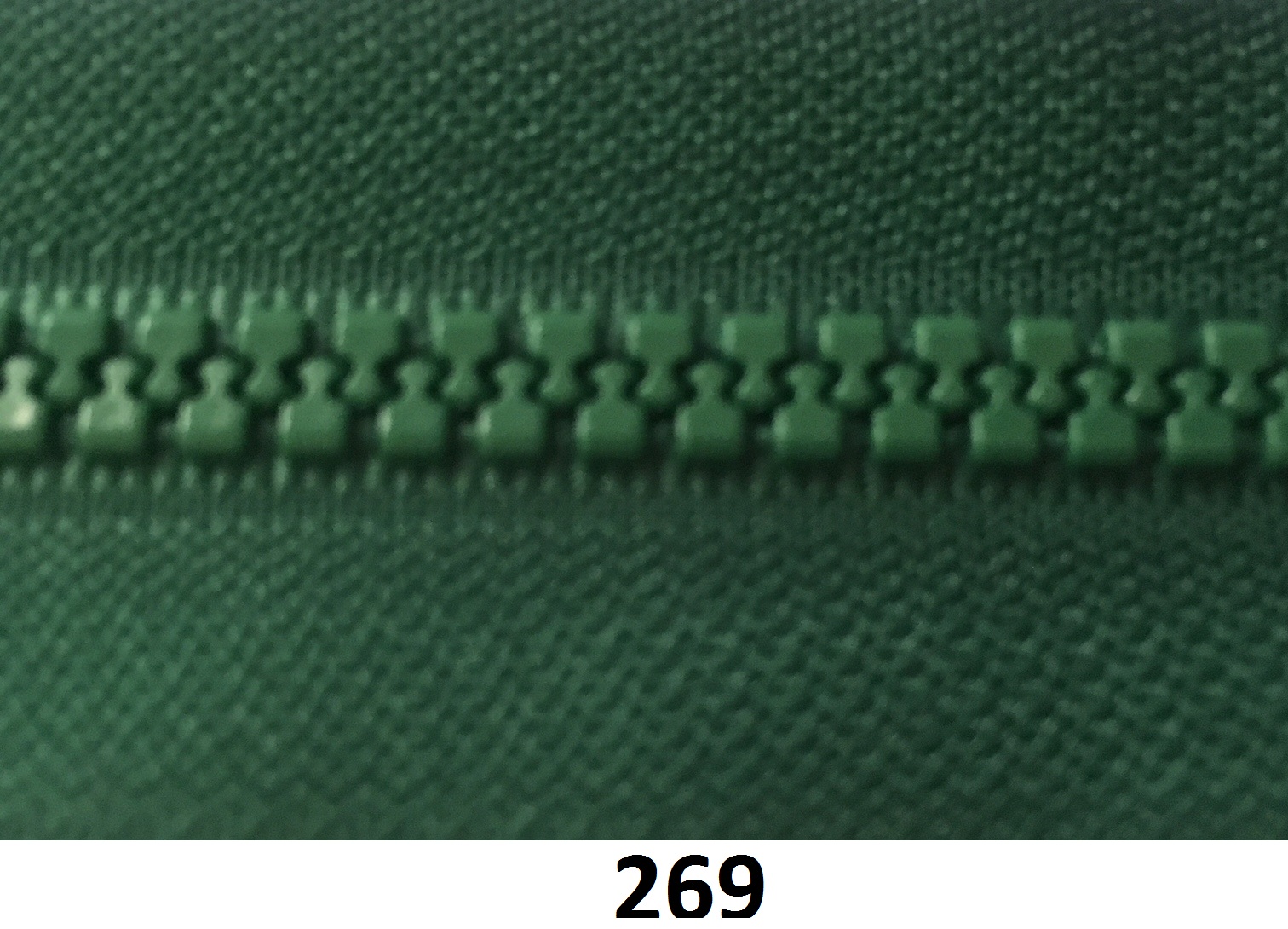 Zips kostený K-5,otvárateľný.75cm 269