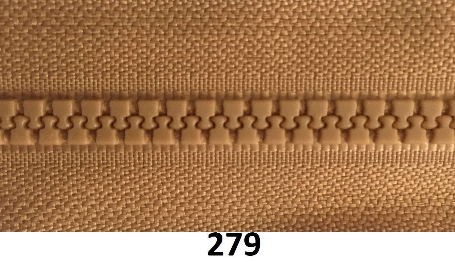 Zips kostený K-5,otvárateľný.70cm 279