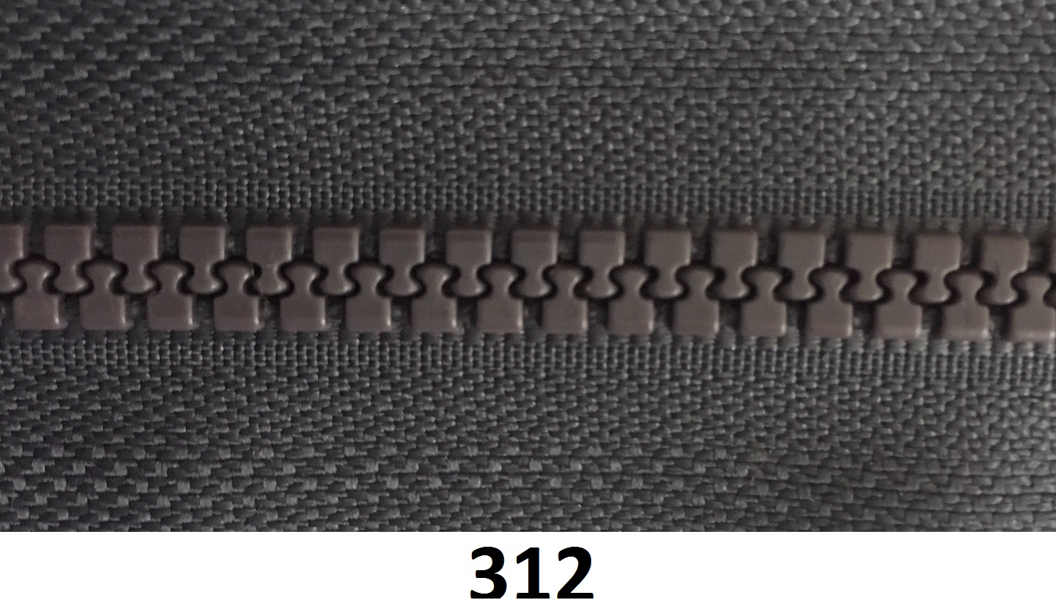 Zips kostený K-5,otvárateľný.80cm 312