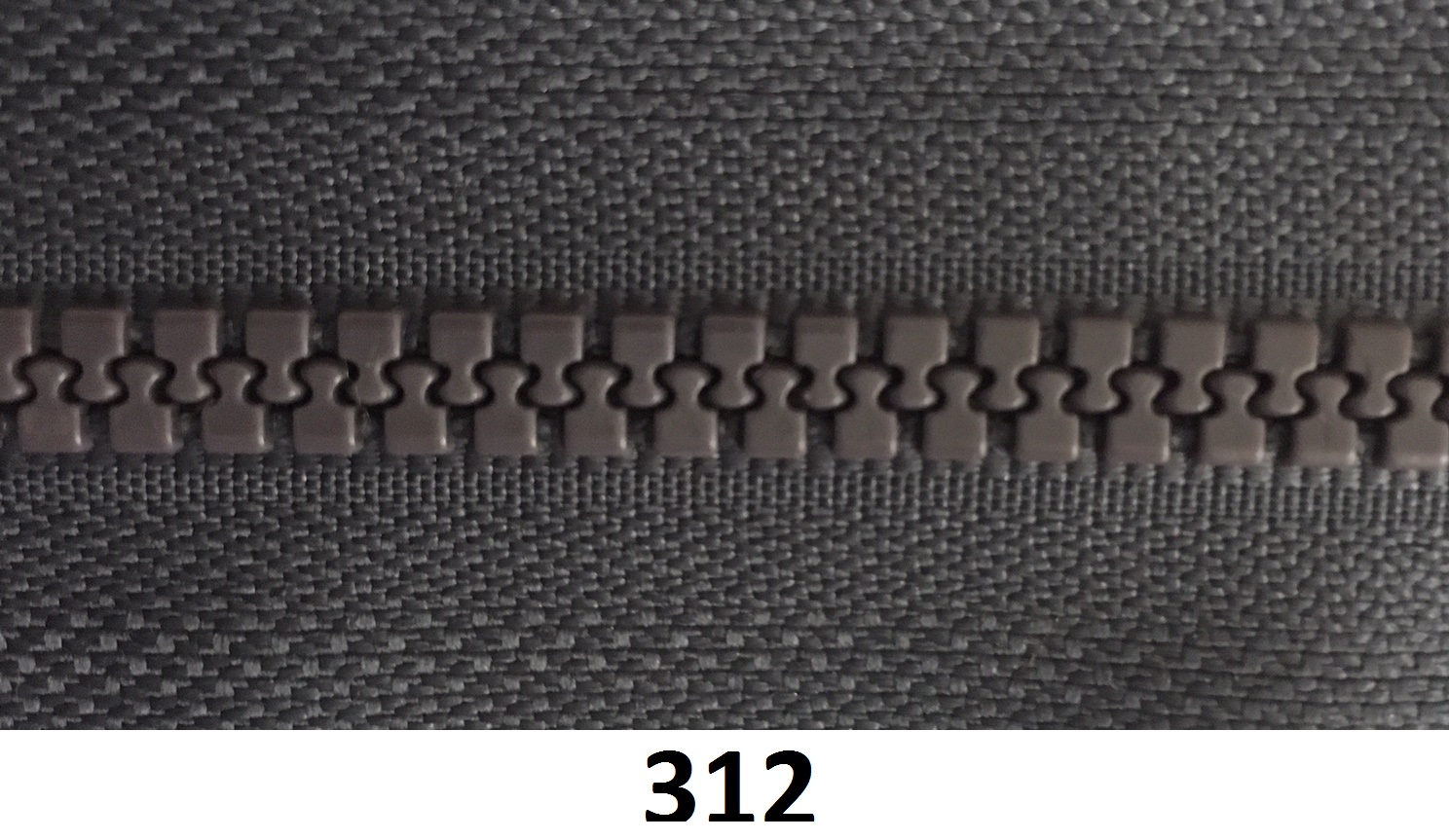 Zips kostený K-5,otvárateľný.80cm 312
