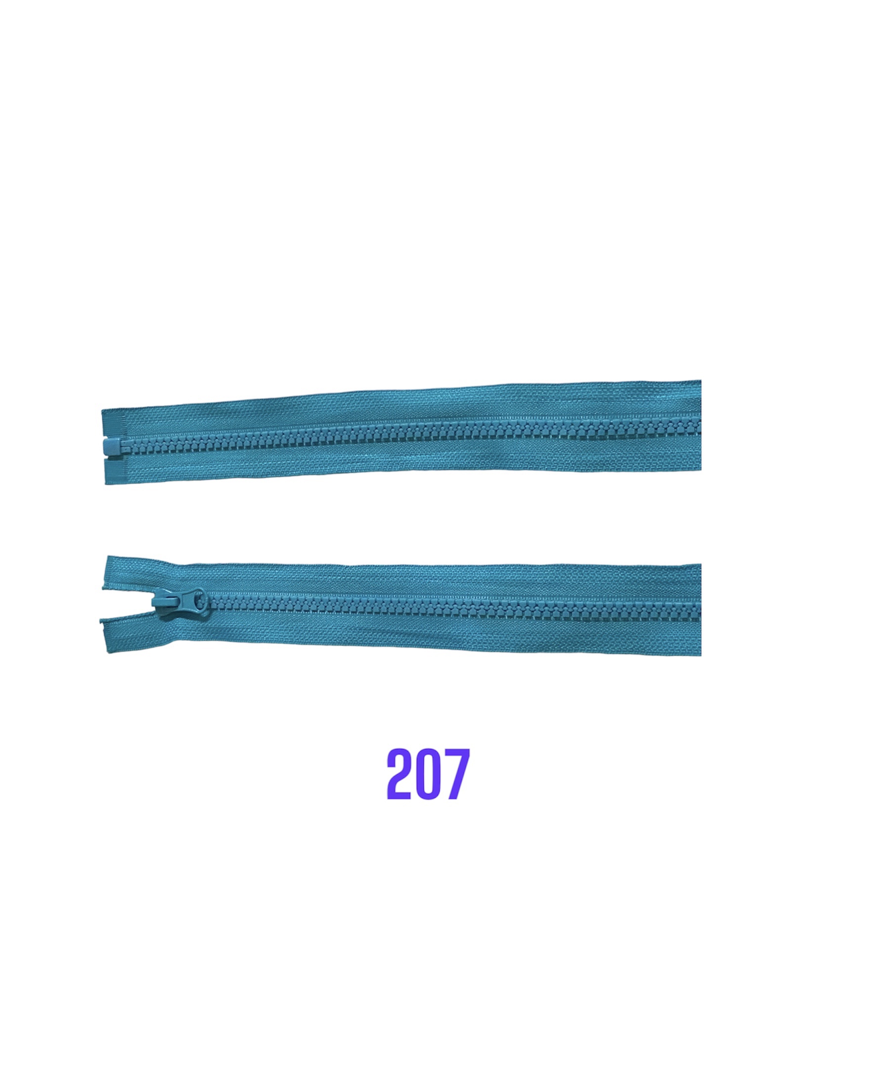 Zips kostený K-5,otvárateľný.65cm 207