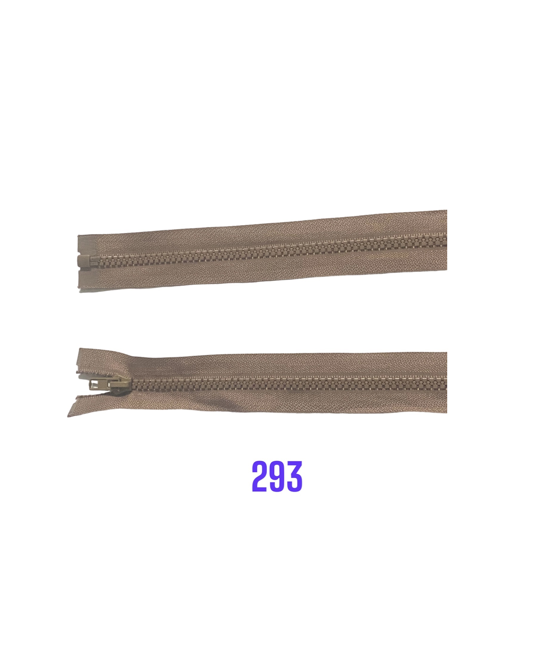 Zips kostený K-5,otvárateľný.65cm 293