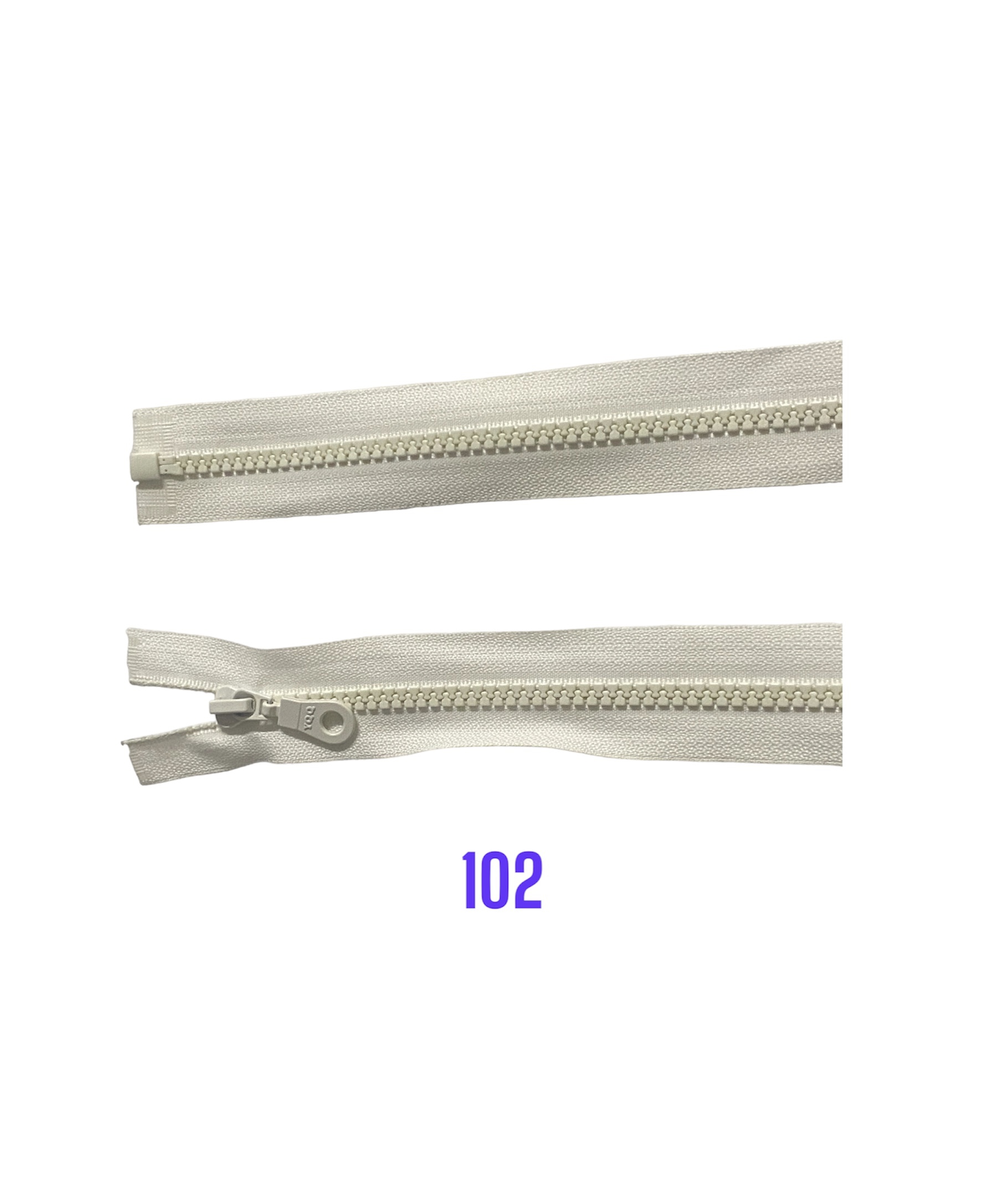 Zips kostený K-5,otvárateľný.85cm 102