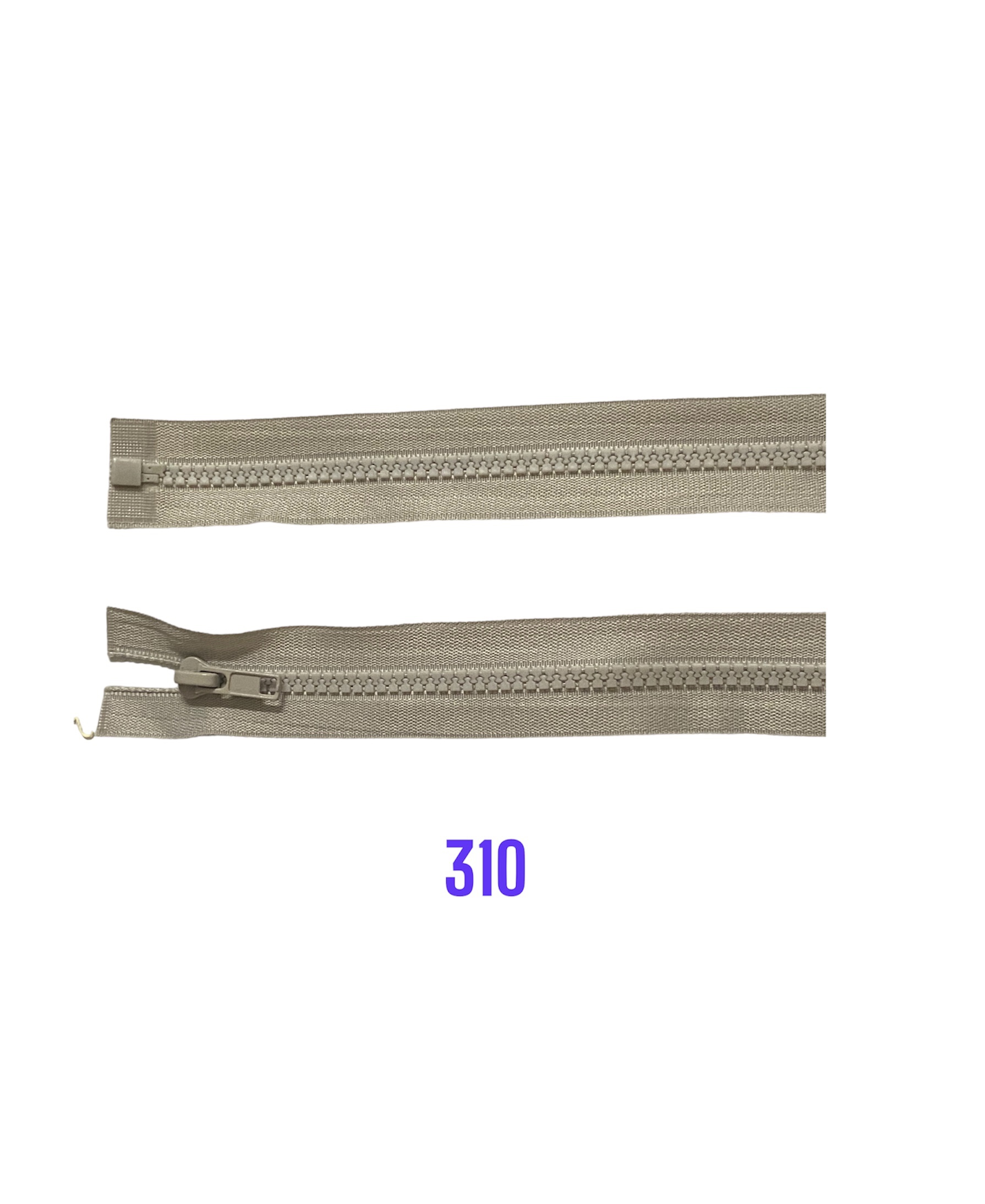 Zips kostený K-5,otvárateľný.60cm 310