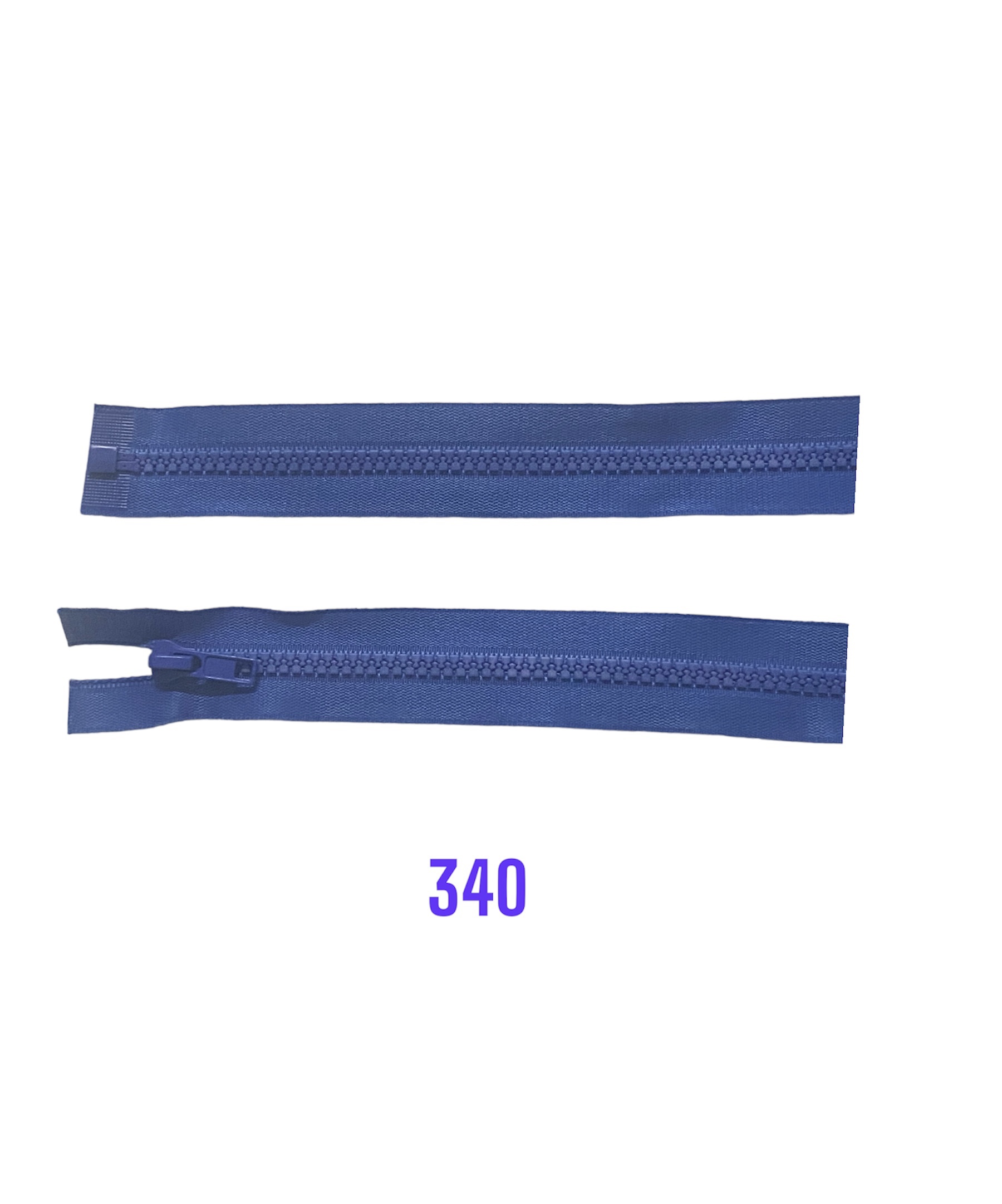 Zips kostený K-5,otvárateľný.60cm 340
