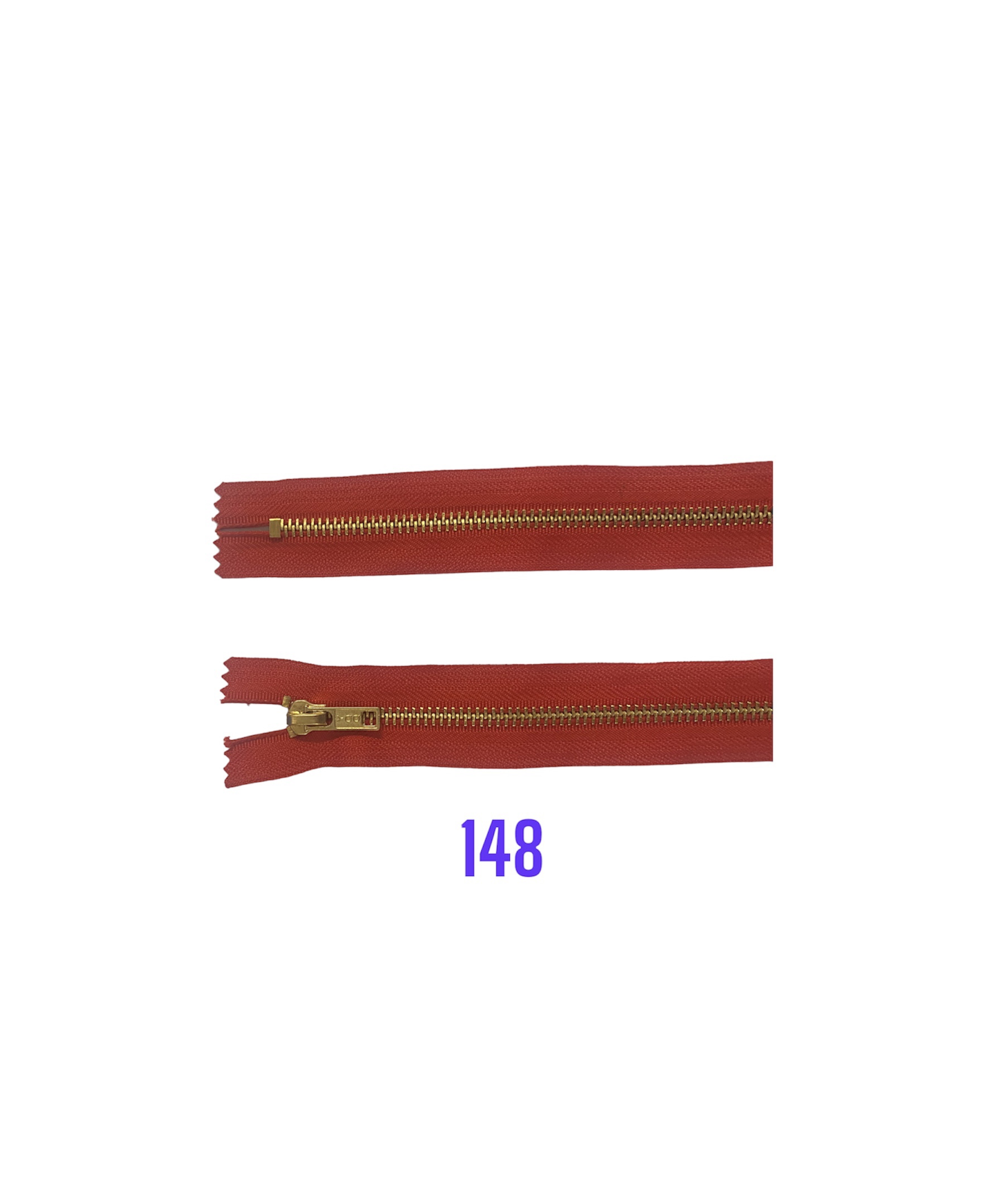 Zips kov. M-5,nedelitelný 20cm 148