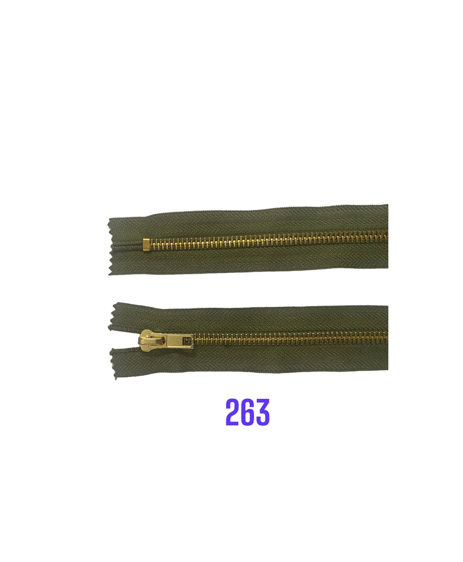 Zips kov. M-5,nedelitelný 18cm 263