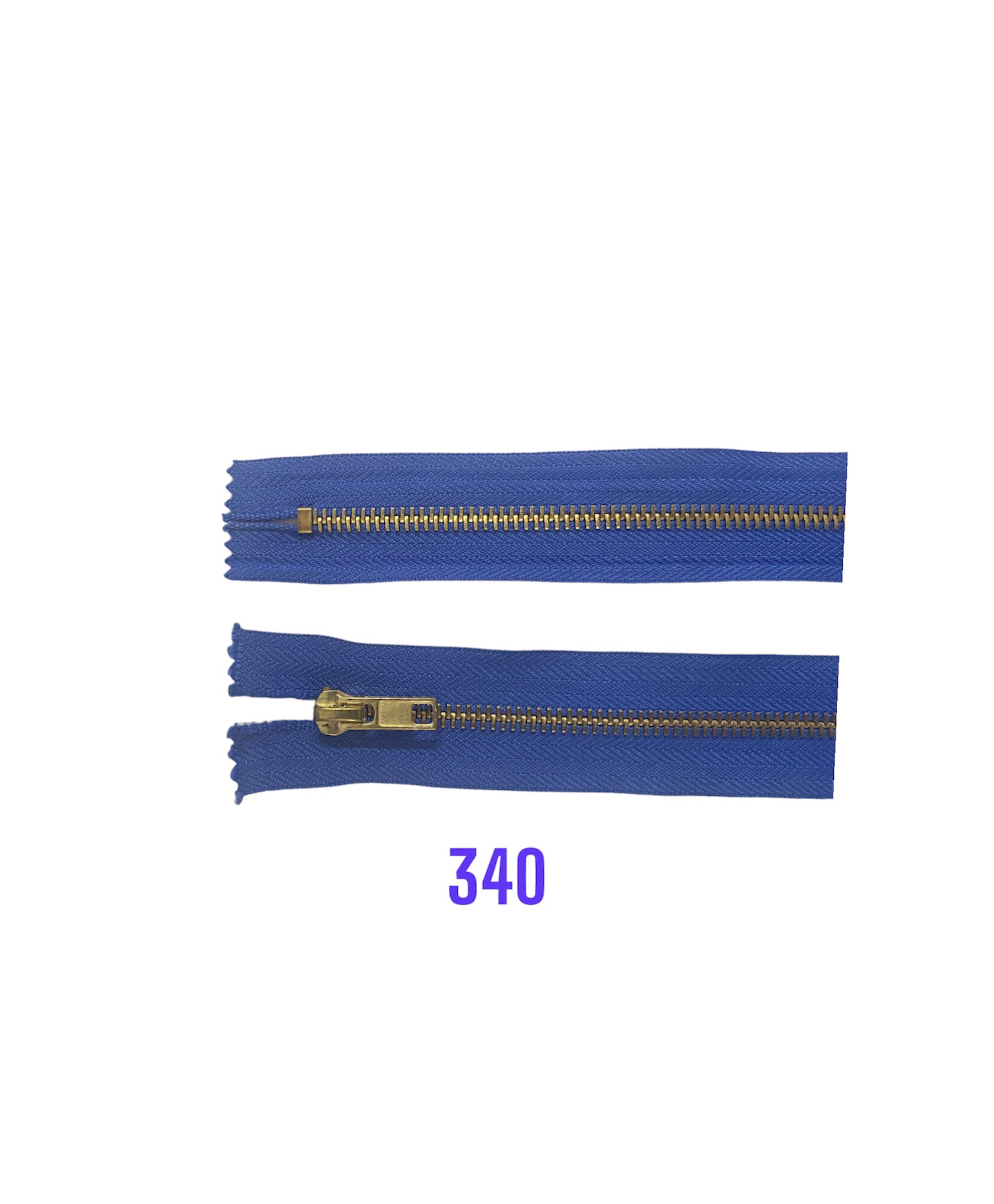 Zips kov. M-5,nedelitelný 16cm 340