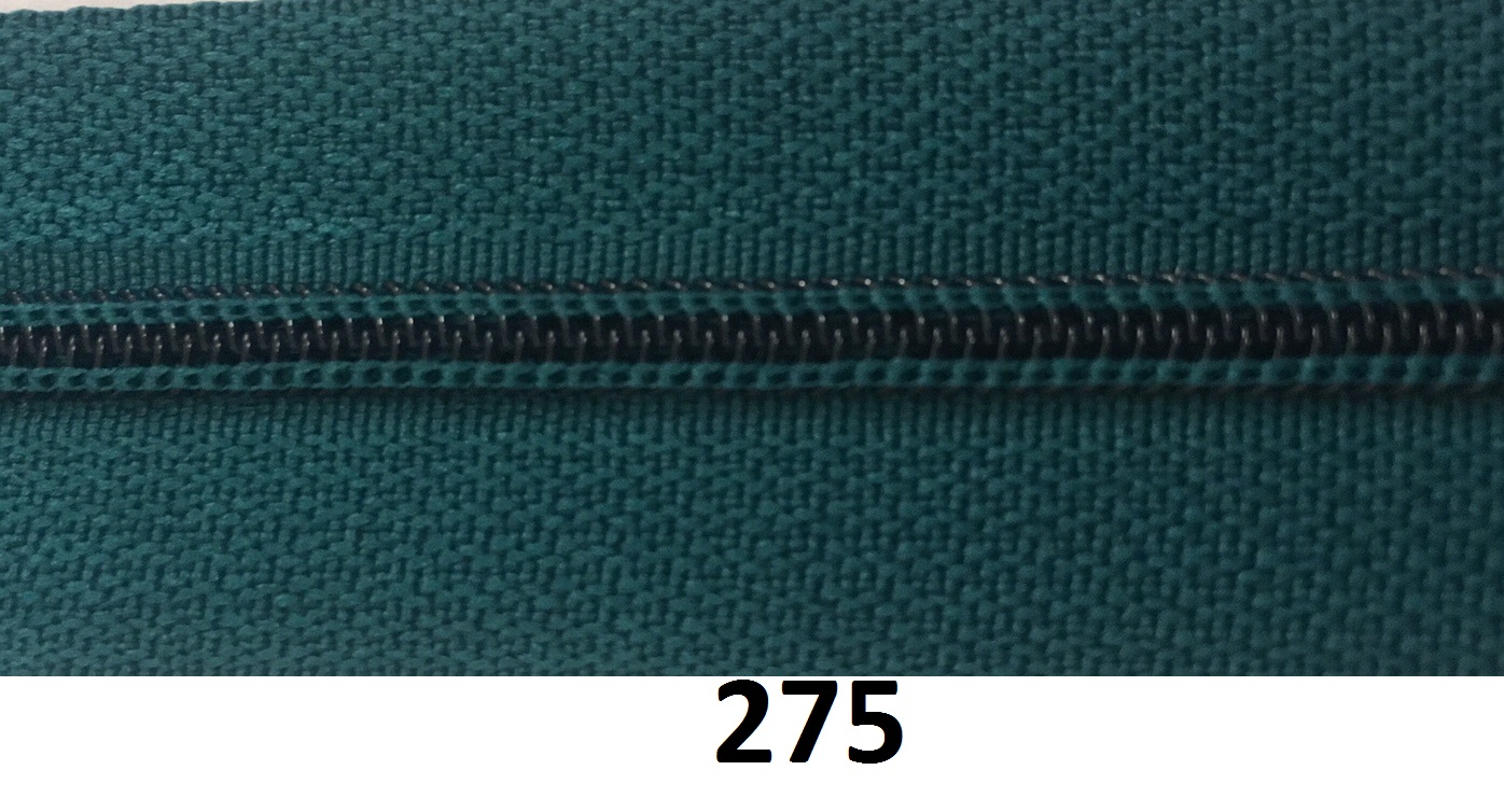 Zips špirálový S-3.3mm, A/L 18cm; 275