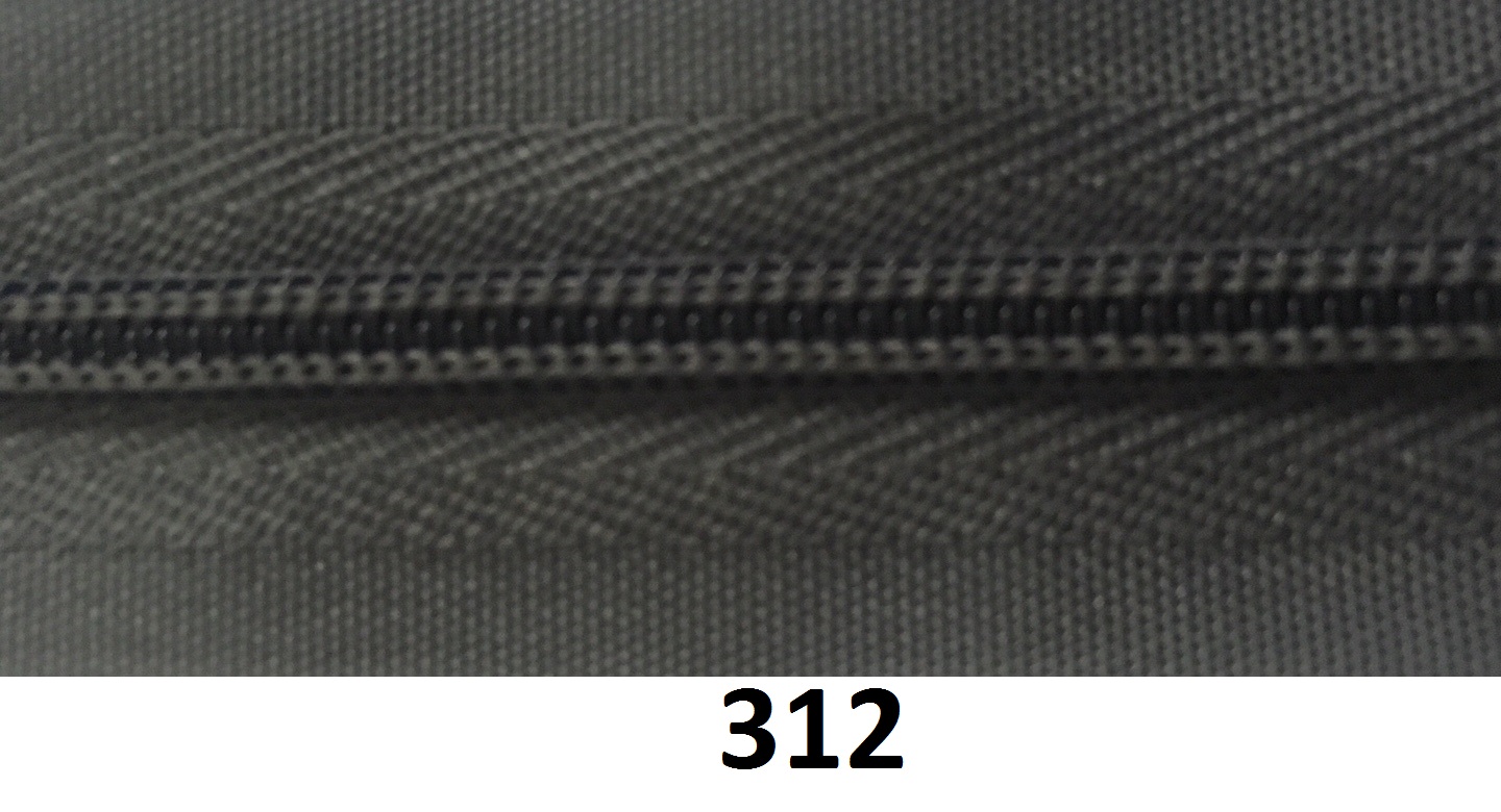 Zips špirálový S-3.3mm, A/L 18cm; 312