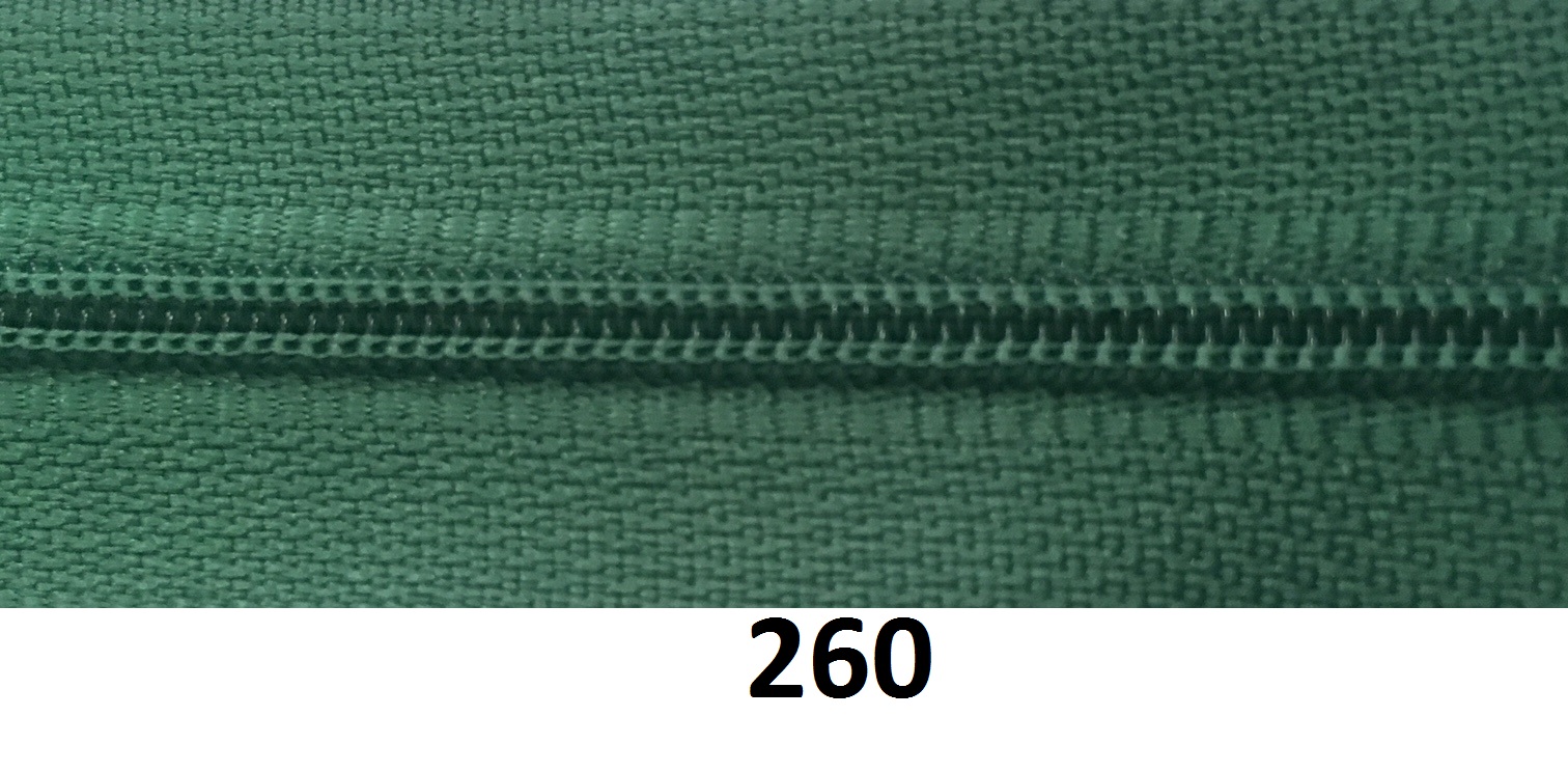 Zips špirálový S-3.3mm, 20cm; 260