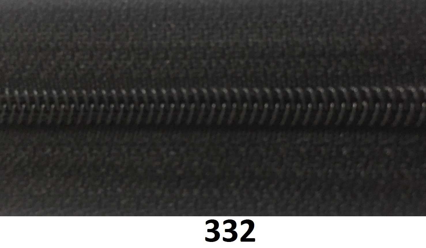 Zips špirálový S-3.3mm, 40cm; 332 čierna