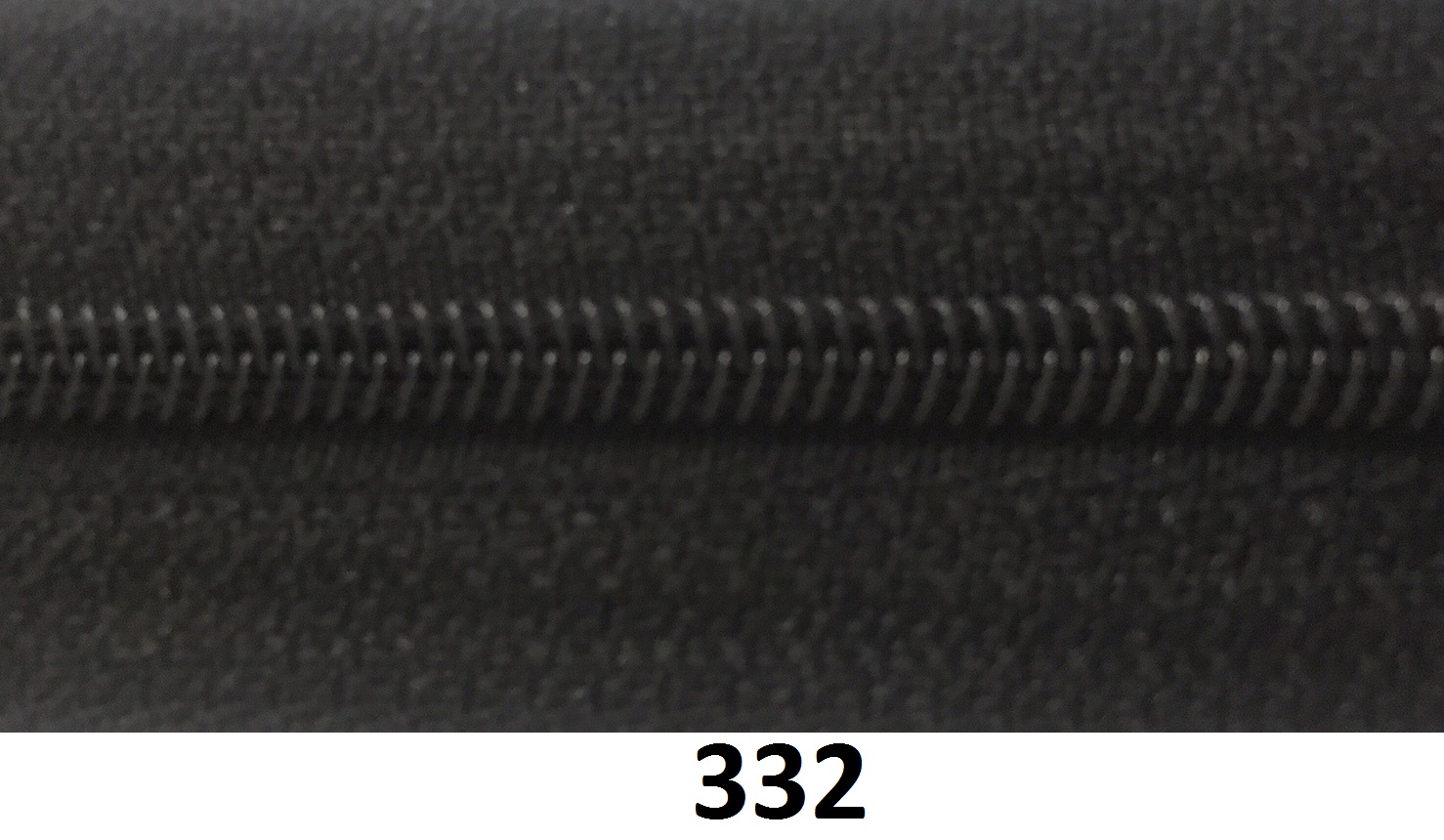 Zips špirálový S-3.3mm, 60cm; 332 čierna