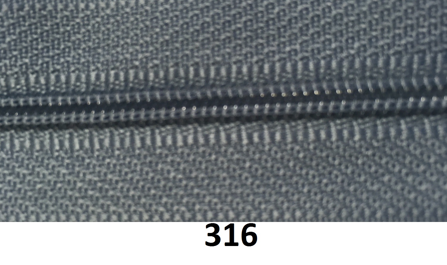 Zips špirálový S-3.3mm, 60cm; 316