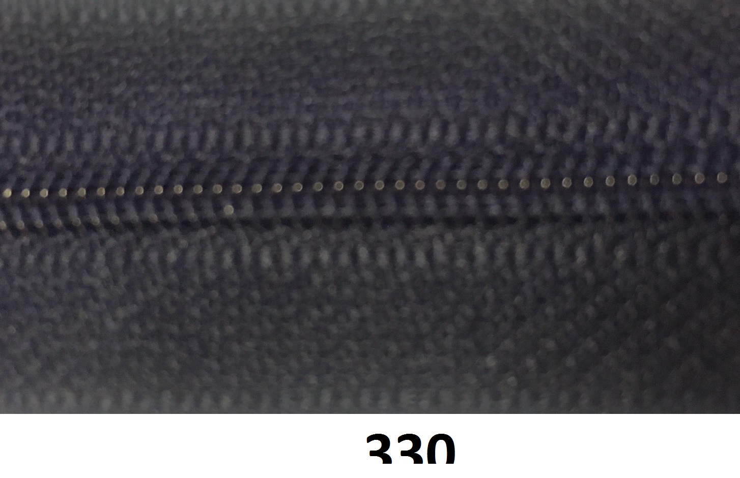 Zips špirálový S-3.3mm, 60cm; 330 tm.modrá
