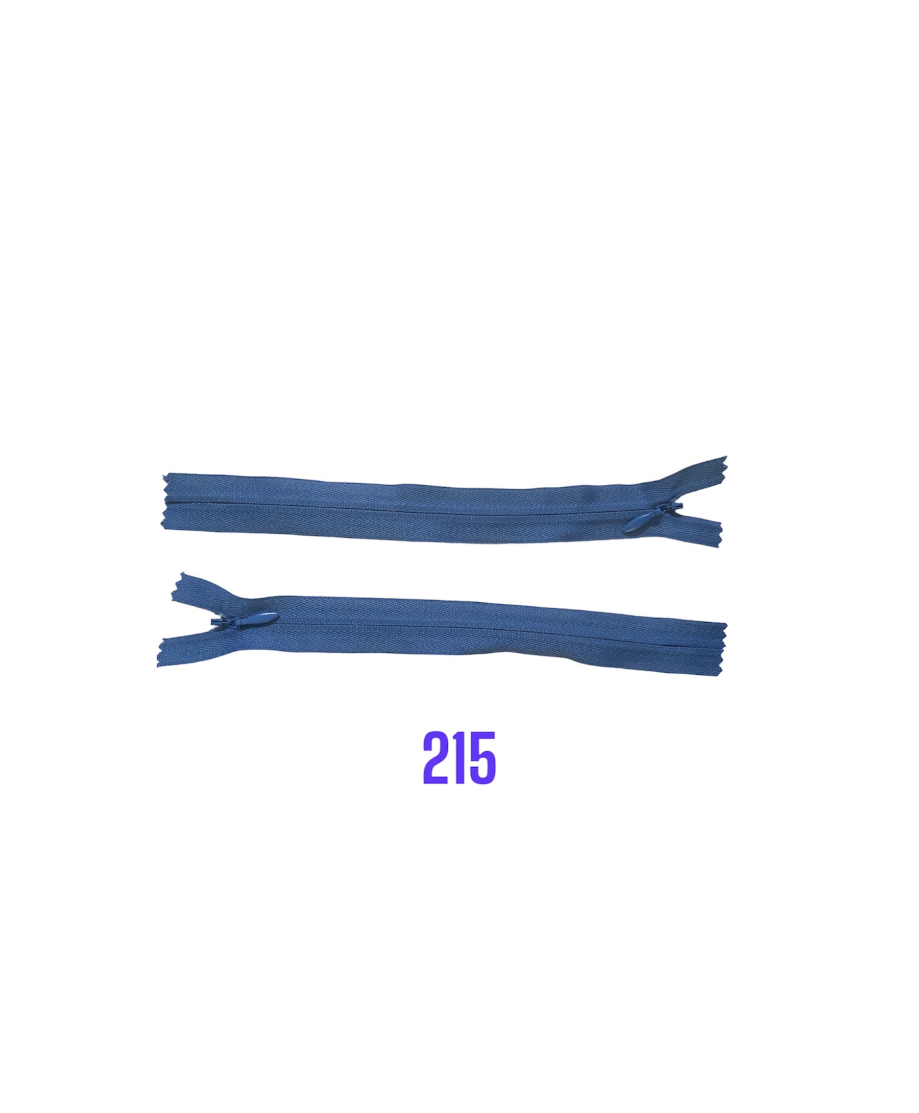 Zips krytý nedeliteľný 30cm, 215