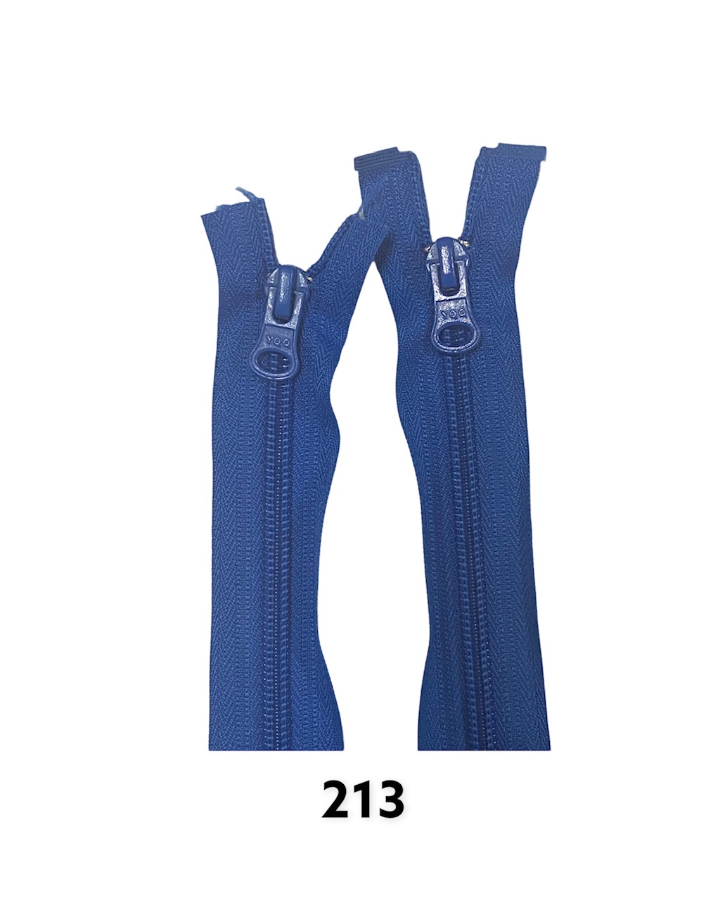 Zips špirálový No.6X; 6,4mm deliteľný 2 jazdce 40cm; 213