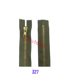 zips kovový neotvárateľný 4mm;No.4  18cm 327