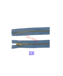 Zips kov. M-5,nedelitelný 20cm 331, 10ks