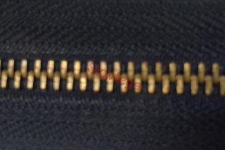 Zips kovový staromosadz.otvárateľný 6mm, 65cm, 330