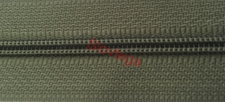Zips skrytý nedeliteľný. 3mm,324, 60cm