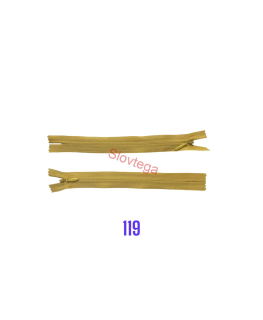 Zips skrytý nedeliteľný. 3mm, 50cm,119