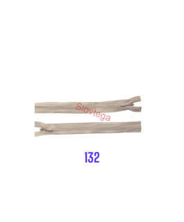 Zips krytý nedeliteľný 35cm,132