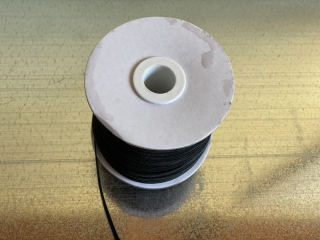 guma prádlová Slovtega 3mm, čierna 100m