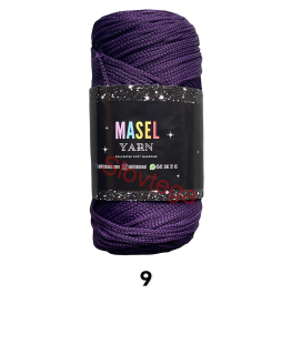 Makrame Masel PES 250g, 2,5mm;4x250g; 9