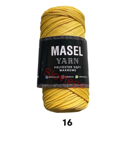 Makrame Masel PES 250g, 2,5mm;4x250g;16