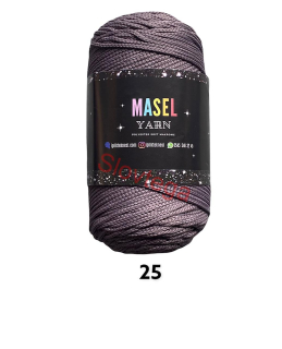 Makrame Masel PES 250g, 2,5mm;4x250g;15 tmav.