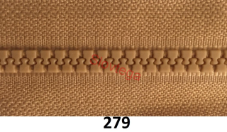 Zips kostený K-5,otvárateľný.70cm 279
