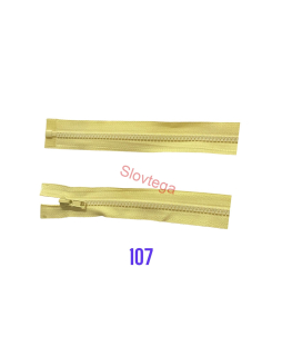 Zips kostený K-5,otvárateľný.60cm 107