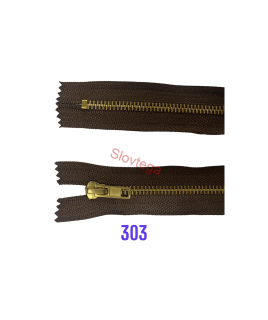 Zips kov. M-5,nedelitelný 12cm 303
