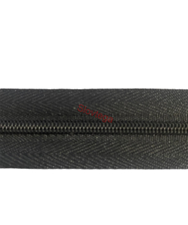 Zips špirálový S-3.3mm, A/L 18cm; 332 čierna