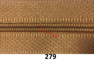 Zips špirálový S-3.3mm, A/L 18cm; 279