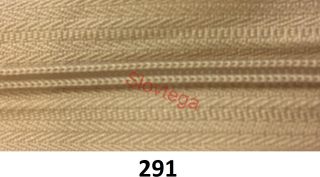 Zips špirálový S-3.3mm, 60cm; 291