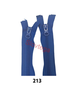 Zips špirálový No.6X; 6,4mm deliteľný 2 jazdce  30cm; 213