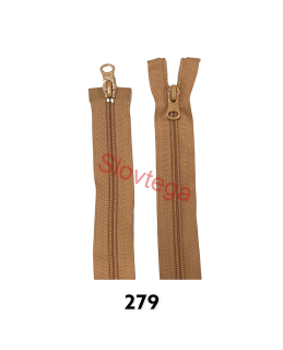 Zips špirálový No.6X; 6,4mm deliteľný 2 jazdce 35cm; 279