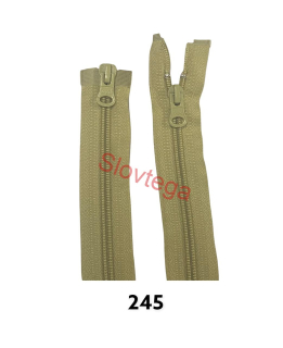 Zips špirálový No.6X; 6,4mm deliteľný 2 jazdce 40cm; 245